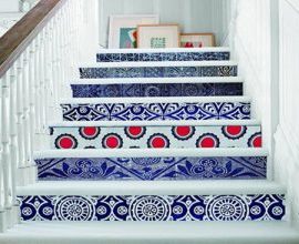 Một số lưu ý khi trang trí decal cầu thang