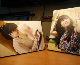 Decal in chuyển nhiệt lên chất liệu gỗ