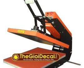 Máy ép nhiệt cao áp 40x60 ép chuyển nhiệt chất liệu vải, thủy tinh, gỗ, đá hoa cương